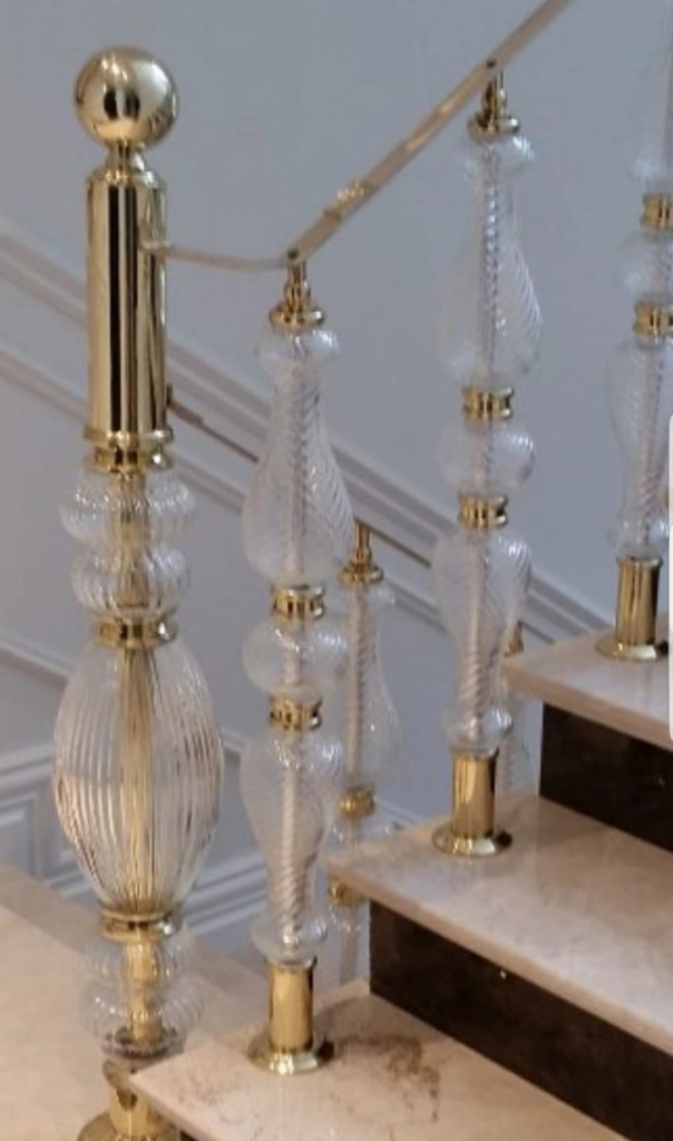 Glass Vase Railing