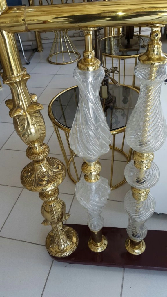 Glass Vase Railing